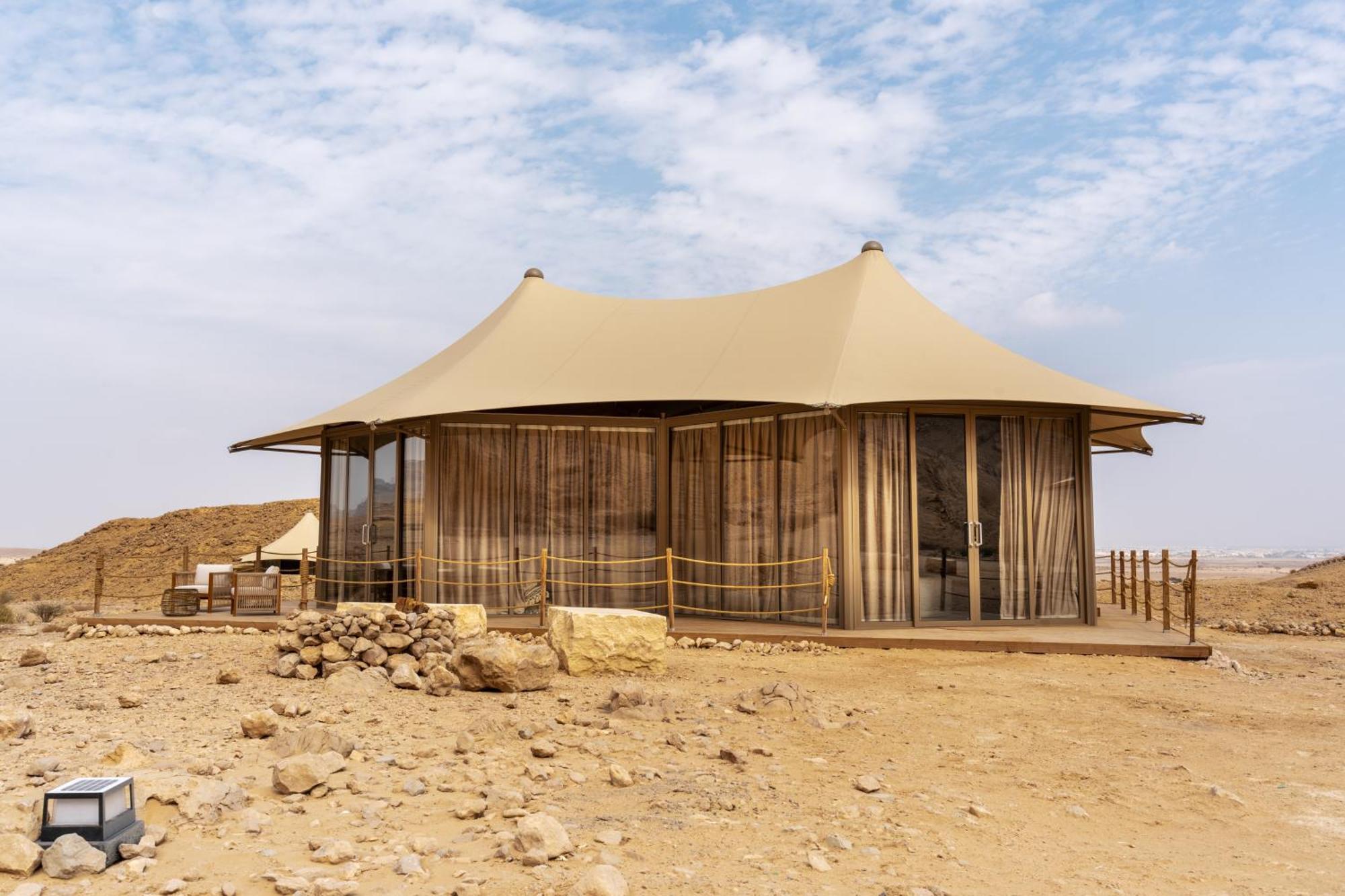 Pura Eco Retreat, Jebel Hafit Desert Park Аль-Айн Экстерьер фото