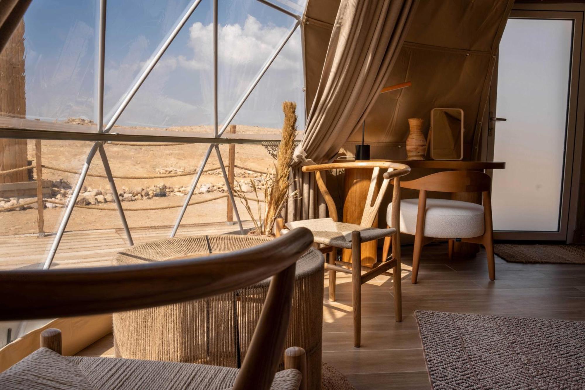 Pura Eco Retreat, Jebel Hafit Desert Park Аль-Айн Экстерьер фото