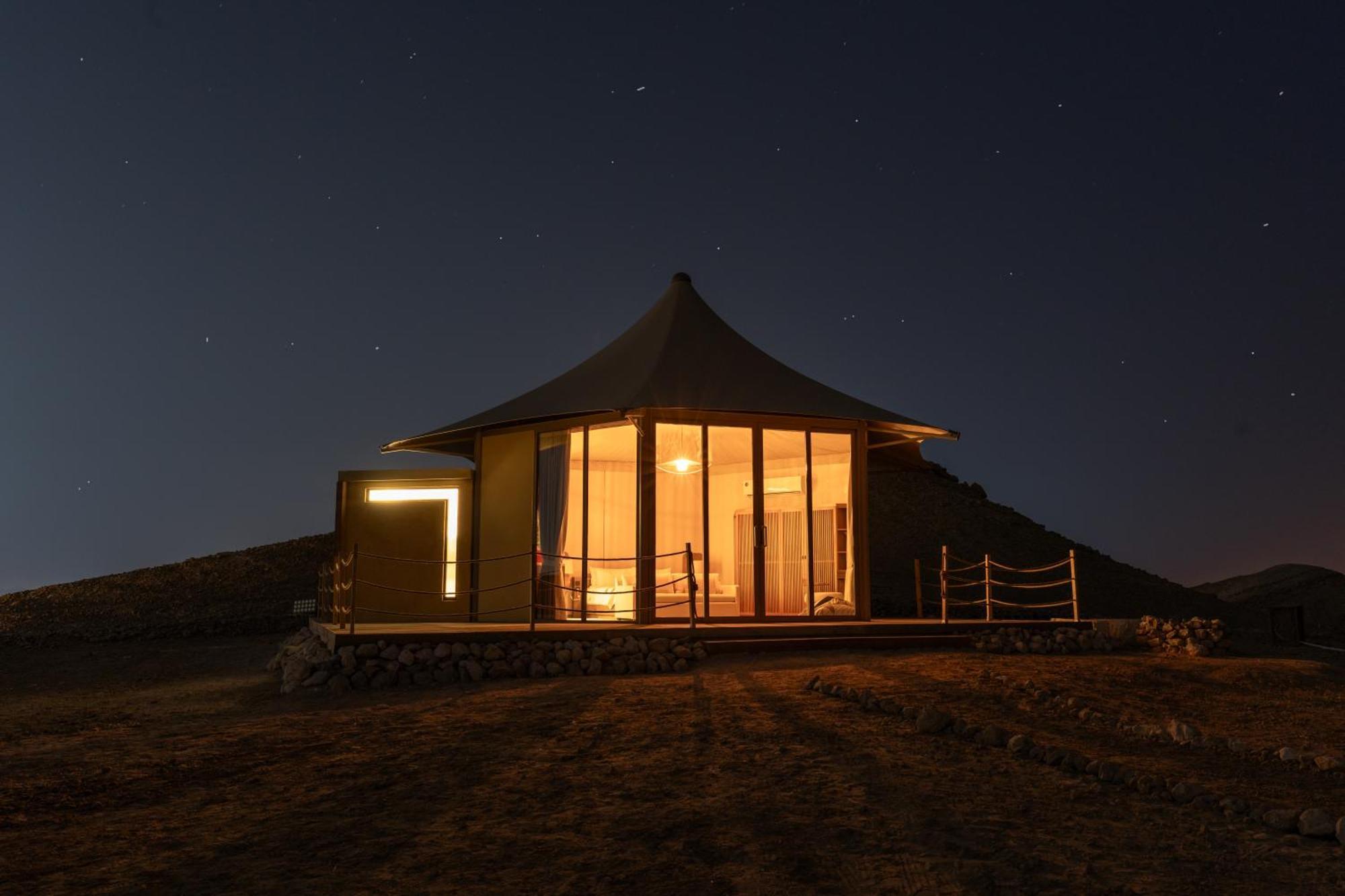 Pura Eco Retreat, Jebel Hafit Desert Park Аль-Айн Экстерьер фото