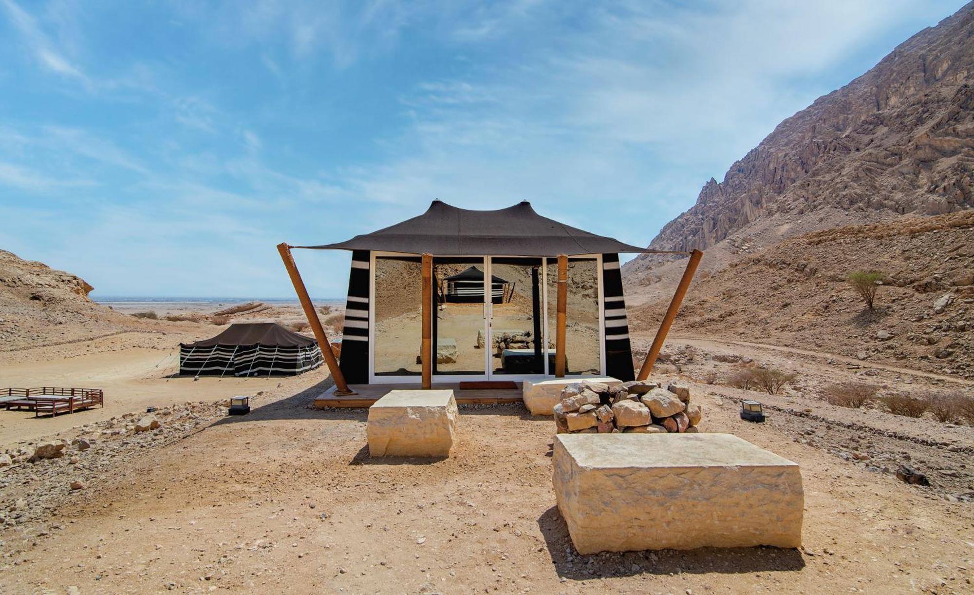 Pura Eco Retreat, Jebel Hafit Desert Park Аль-Айн Экстерьер фото